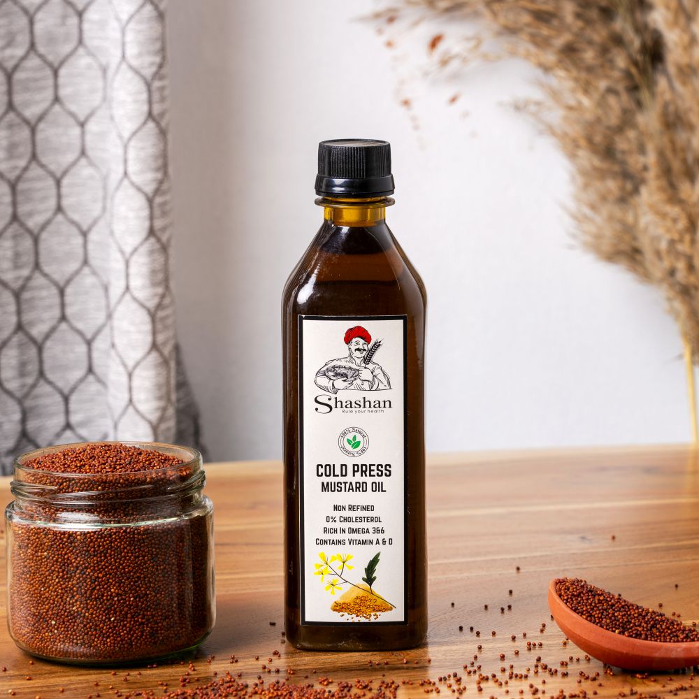 WOOD PRESSED MUSTARD OIL